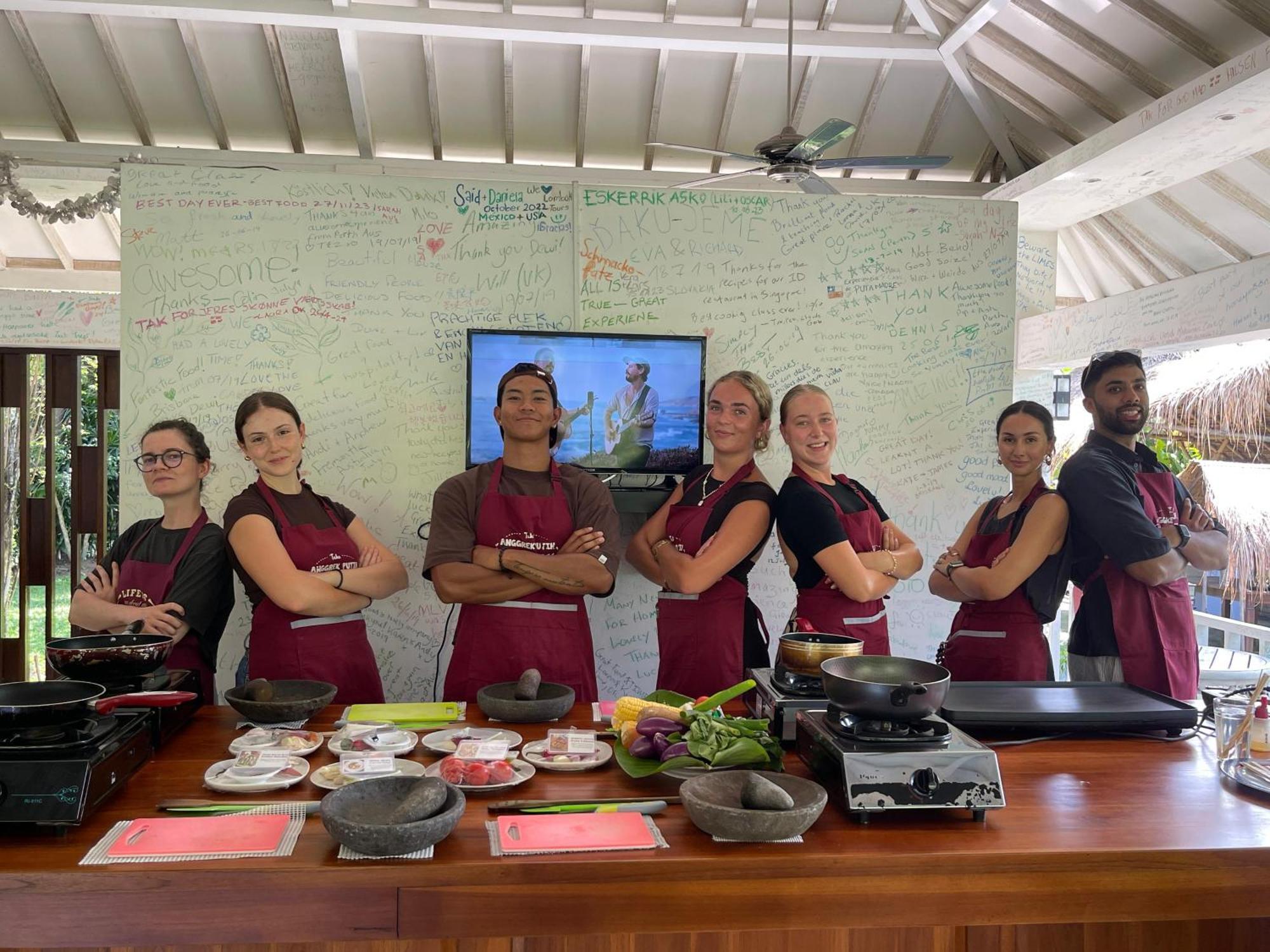 Anggrek Putih Lombok Cooking Class And Homestay Senggigi Exterior photo
